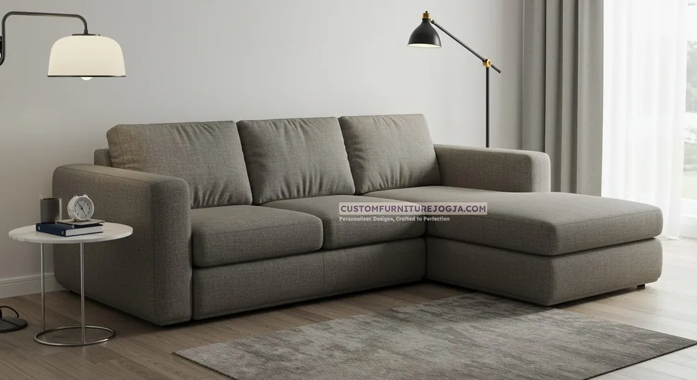 Jasa Pembuatan L Shape Sofa Jogja